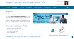 Desktop Screenshot of matstat.cz