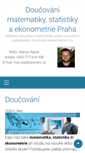 Mobile Screenshot of matstat.cz